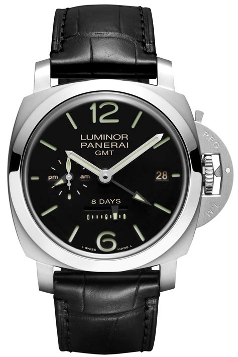 luminor panerai automatic gmt 8 days|officine panerai luminor gmt automatic.